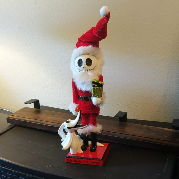 Disney Other - Disney Red and White Jack Skellington Holiday Figurine